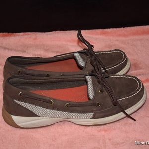 Sperry Brown Leather Size 8